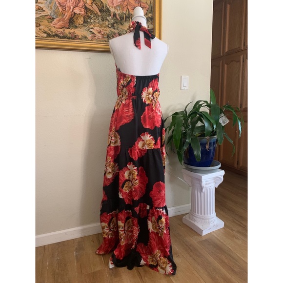 {Nwot} FLORAL MAXI DRESS - Picture 3 of 8